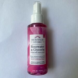 The Heritage Store Rosewater & Glycerin Hydrating Facial Mist